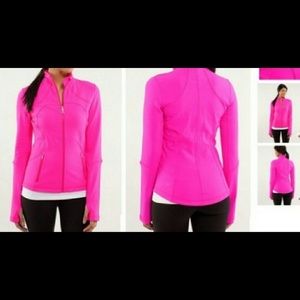 Lululemon Hot Pink Define Jacket
